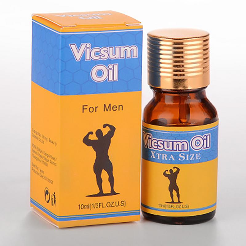 Óleo de Massagem Masculino com Extratos Naturais — 10ml | Bem-estar Íntimo | Adultos (+18)