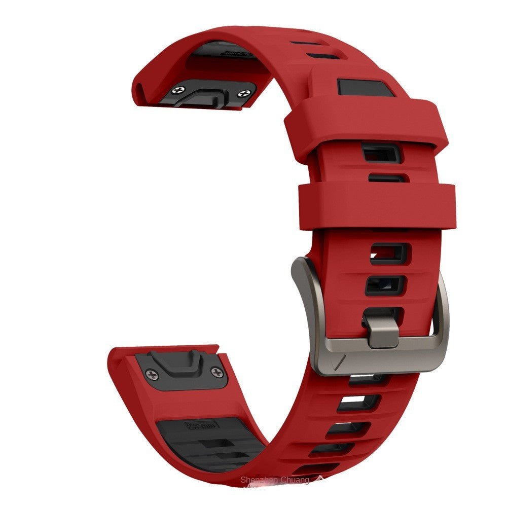 Fita de Silícone para Garmin Fenix 8 | 43/47/51mm | Quick-Release
