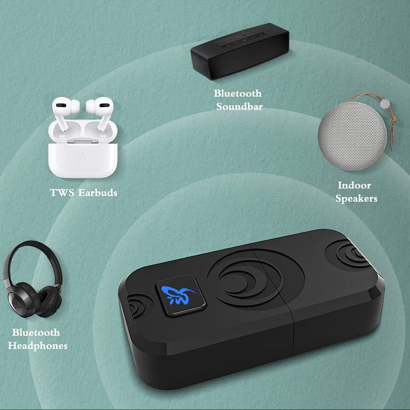 Suitable for PS5 Bluetooth wireless headphone adapter PC computer/PS5/PS4/Switch Bluetooth transmitter