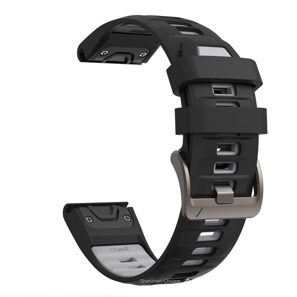 Fita de Silícone para Garmin Fenix 8 | 43/47/51mm | Quick-Release