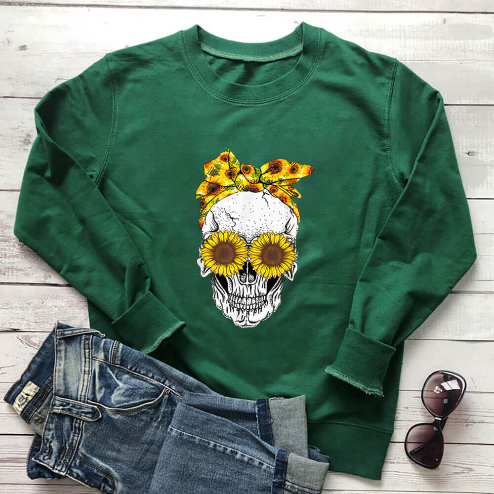 Skull Sunflower's new hoodie