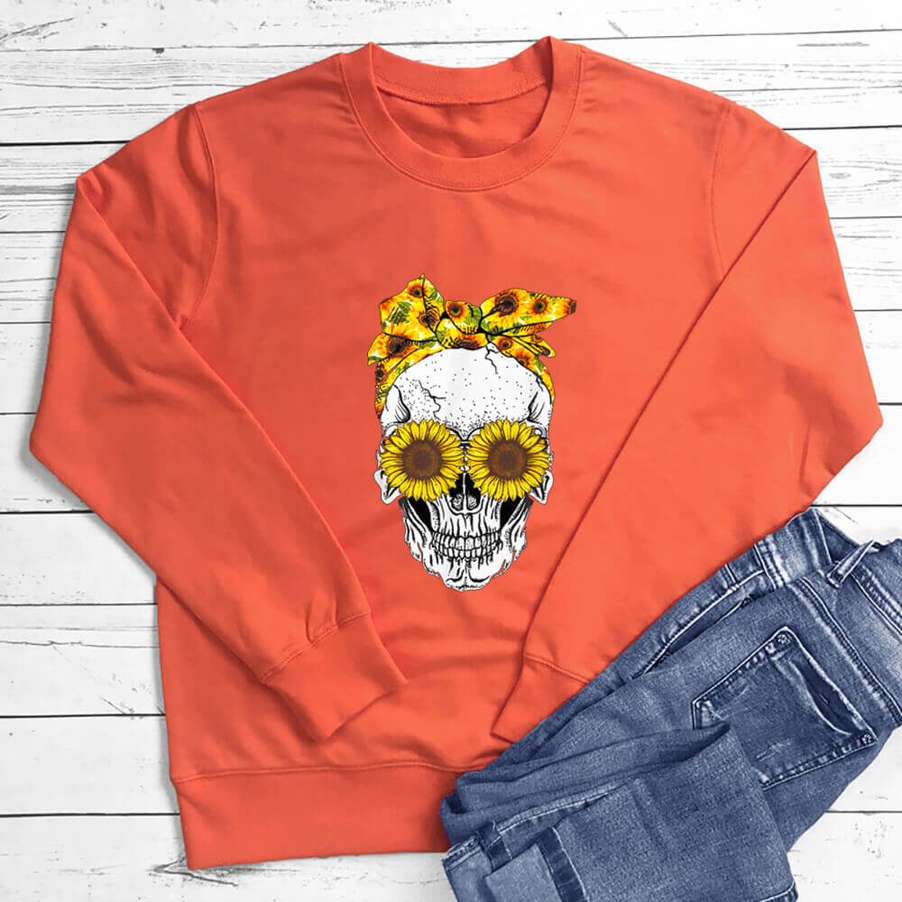 Skull Sunflower's new hoodie