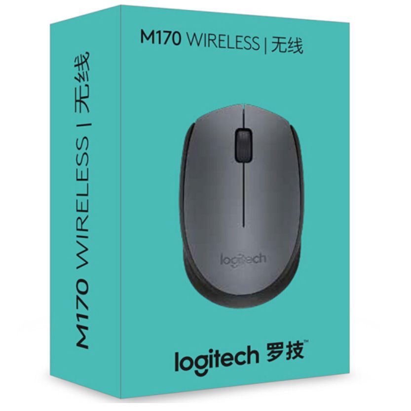 Rato Sem Fios M170 – Compacto 2.4G para Escritório e Portátil