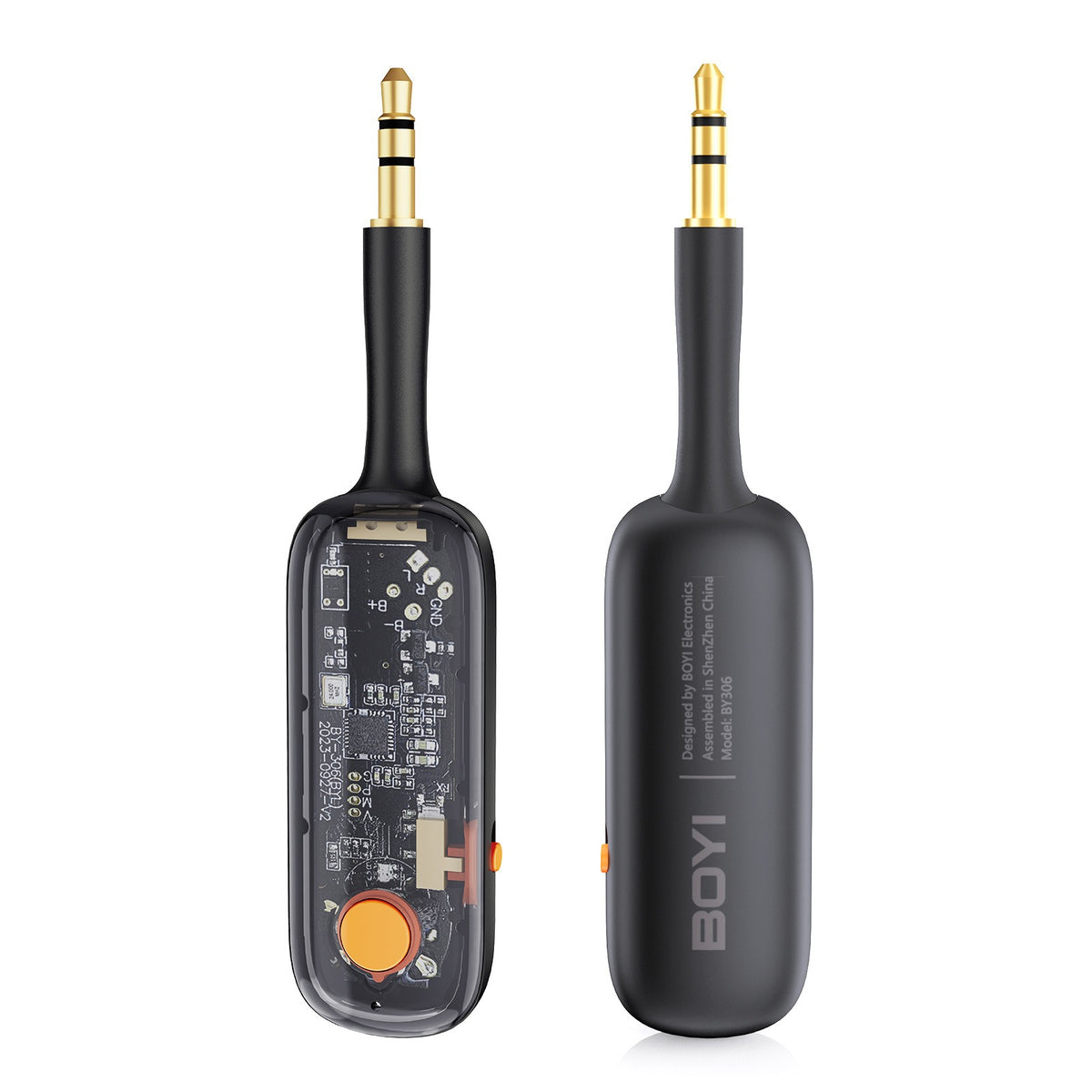 Adaptador Bluetooth 5.3 para Carro com Navegação 2-em-1 – Auscultadores e Transmissor
