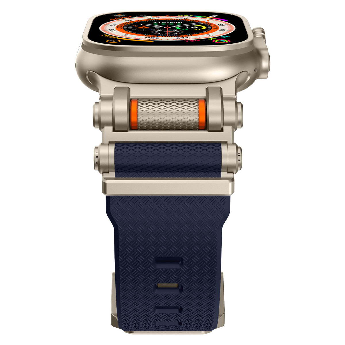 Carbon Fiber and Silicone Strap for Apple Watch and Samsung Ultra