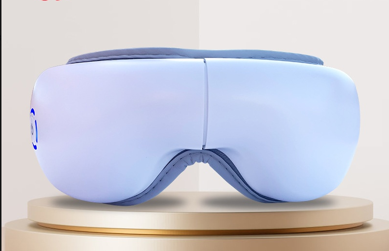 Eye Massager with Bluetooth and Heat Therapy — Rechargeable | Foldable | White