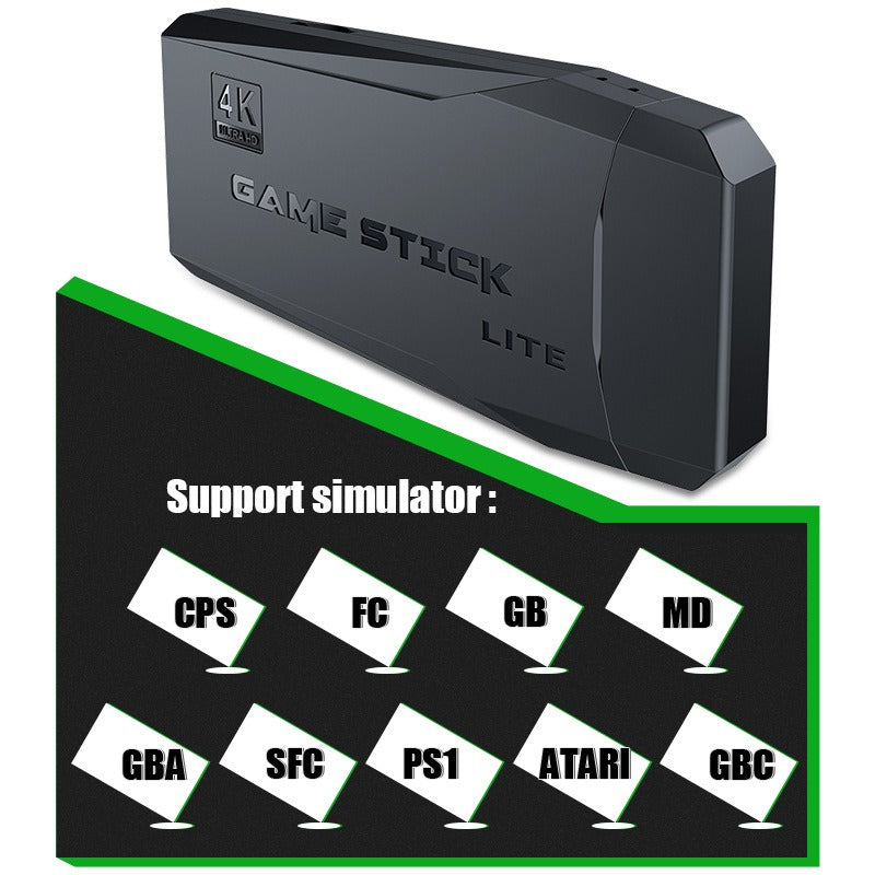 HDMI high-definition wireless dual-player game console PSP Sega arcade simulator M8 4K GAME STICK
