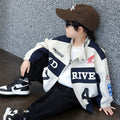 Stylish Windproof Loose Fit Boys Jacket
