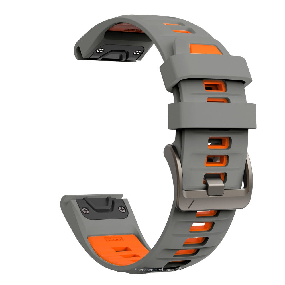 Fita de Silícone para Garmin Fenix 8 | 43/47/51mm | Quick-Release